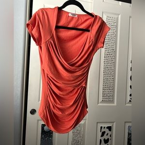 Coral zeagoo short sleeve t-shirt medium